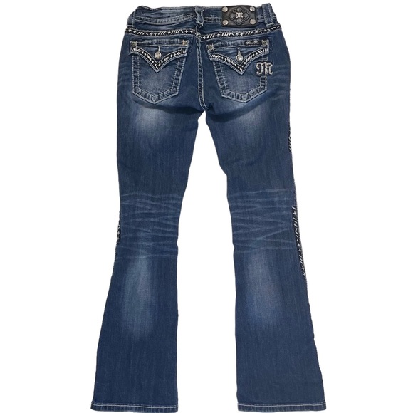 🎉HP! ❤️ Miss Me Stretch Bootcut Jeans - Picture 6 of 8